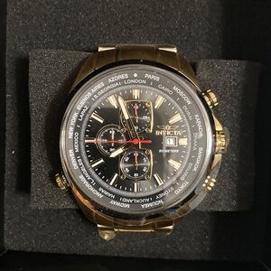 47819 - Invicta Aviator Men's Watch - 50mm, Gold